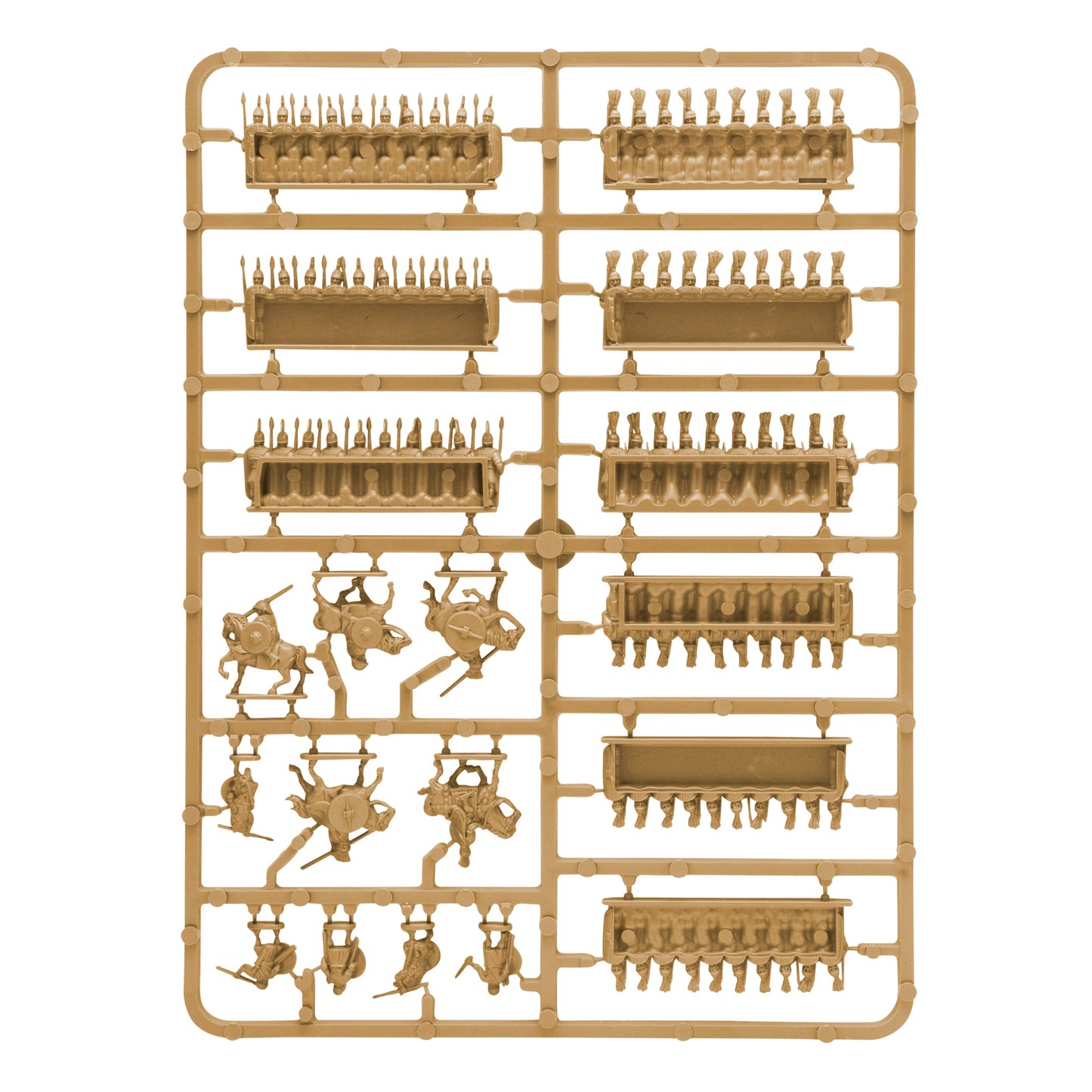 Epic Battles: Hail Caesar - Battles: Republican Roman sprue (tan plastic)