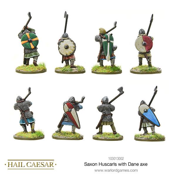 Hail Caesar: Dark Ages - Saxon Huscarls with Dane axe