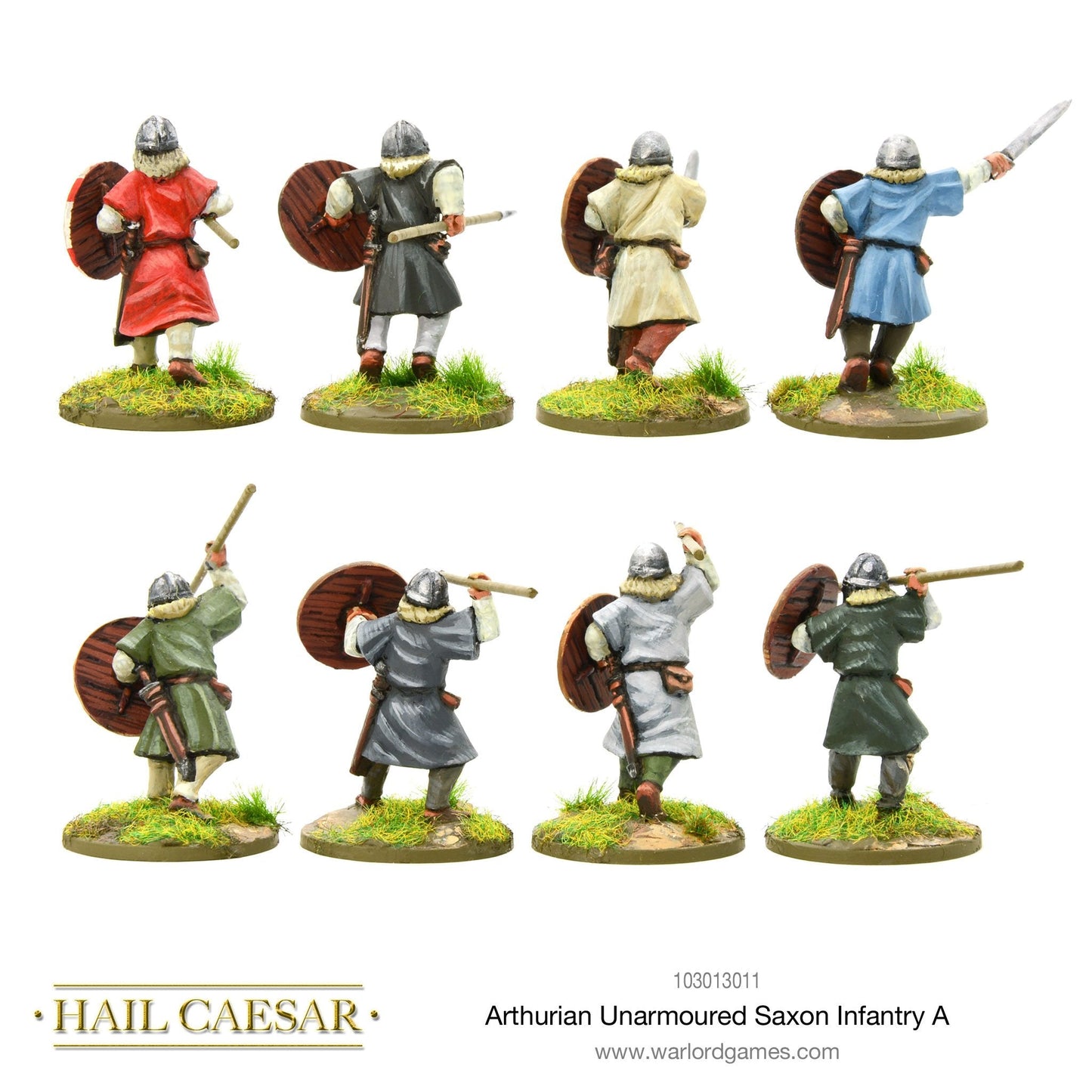 Hail Caesar: Dark Ages - Arthurian Unarmoured Saxon Infantry A