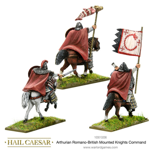 Hail Caesar: Dark Ages - Arthurian Romano-British mounted knights command