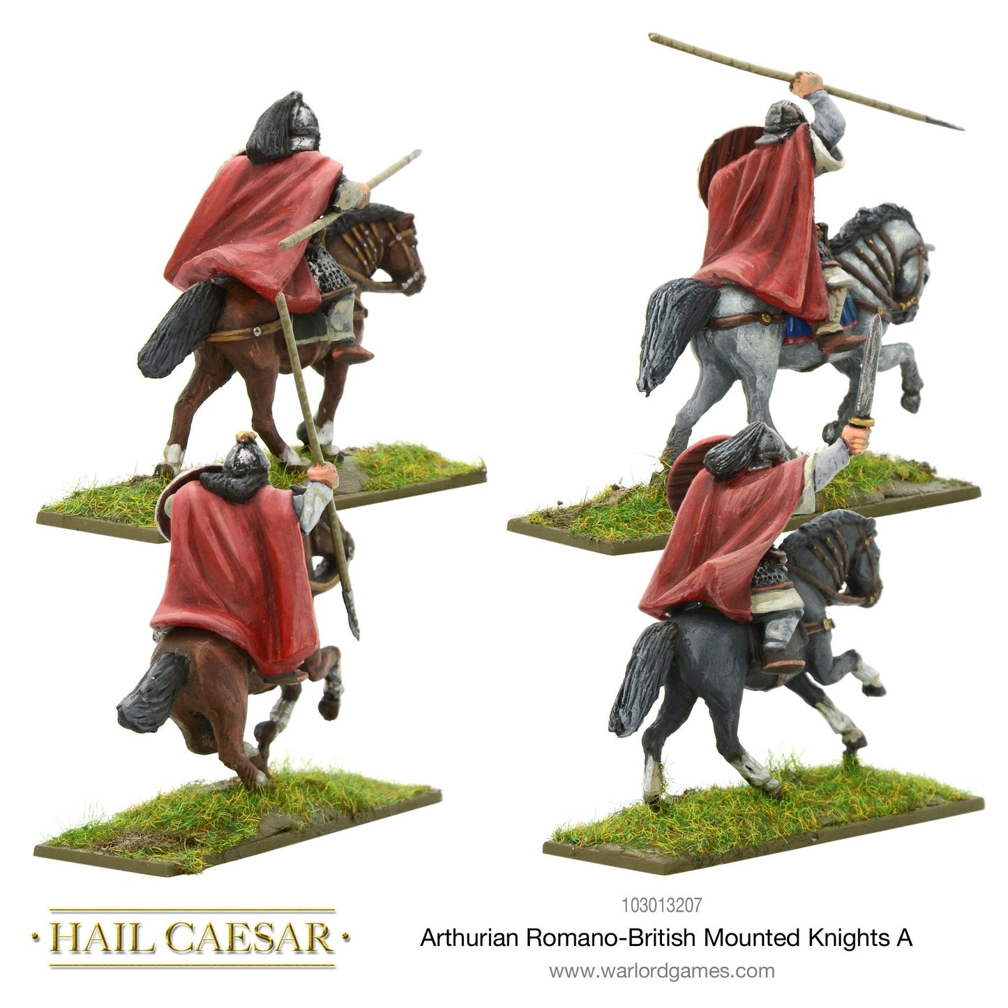 Hail Caesar: Dark Ages - Arthurian Romano-British mounted knights A