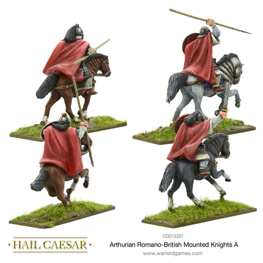 Hail Caesar: Dark Ages - Arthurian Romano-British mounted knights A