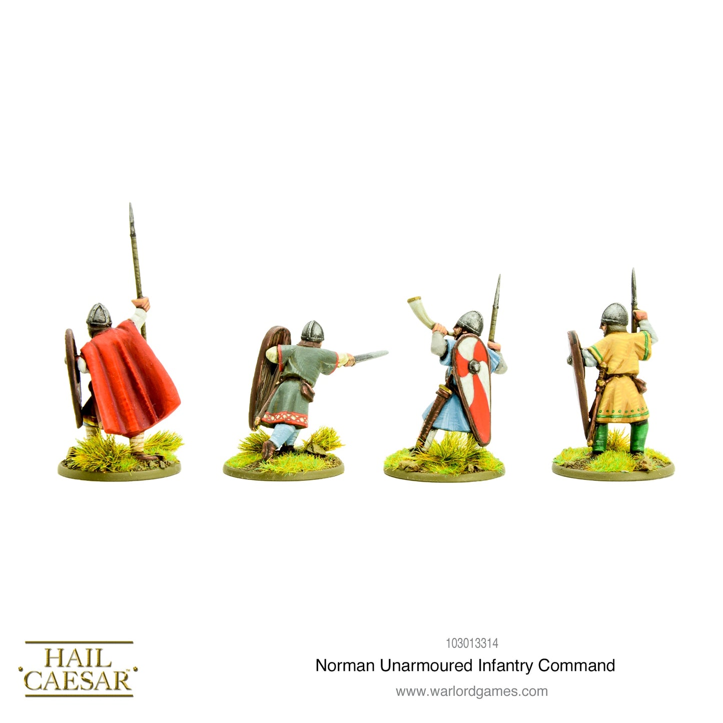 Hail Caesar: Dark Ages - Norman Unarmoured Infantry Command
