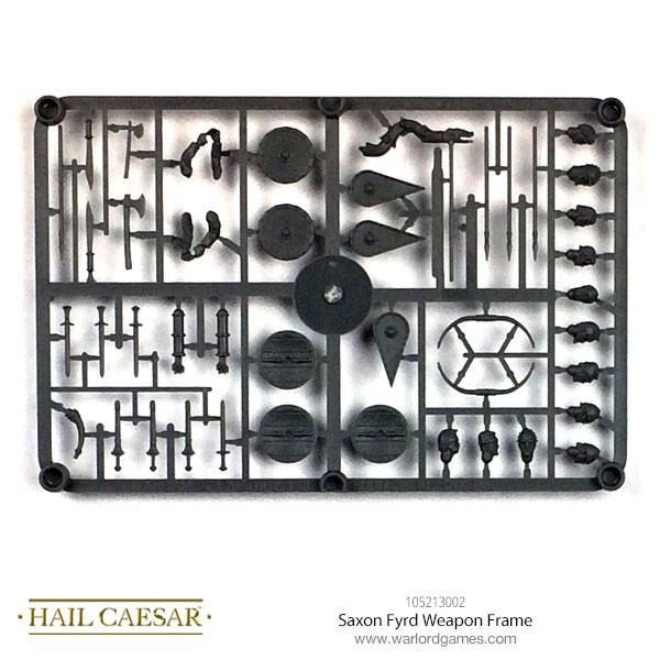 Hail Caesar: Dark Ages - Saxon Fyrd Weapon Sprue