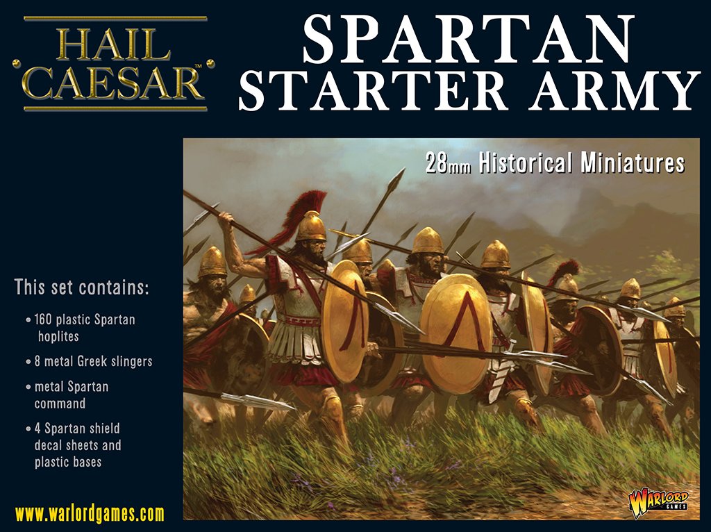 Hail Caesar: Aegean States - Spartan Starter army