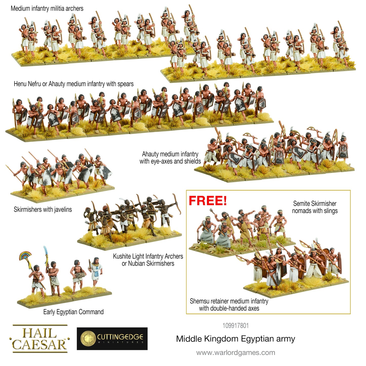 Hail Caesar: Early/Middle Bronze Age - Middle Kingdom Egyptians