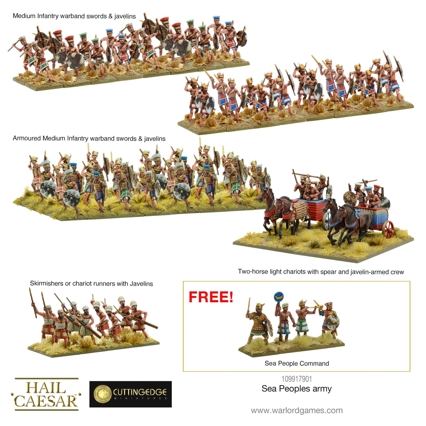 Hail Caesar: Early/Middle Bronze Age - Sea Peoples army