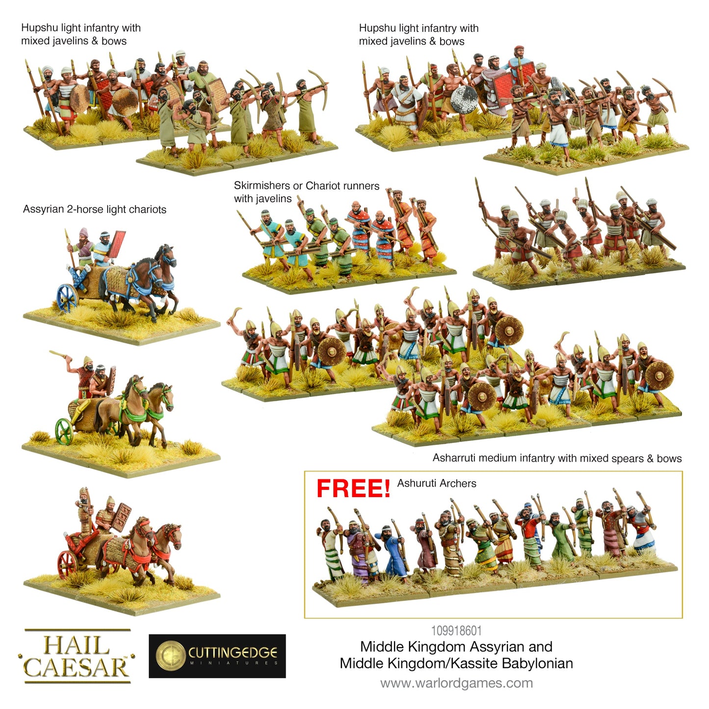 Hail Caesar: Early/Middle Bronze Age - Middle Kingdom Assyrian and Middle Kingdom Kassite Babylonian Army