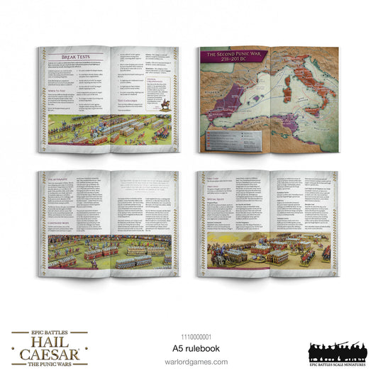 Epic Battles: Hail Caesar - Battles: The Punic Wars rulebook