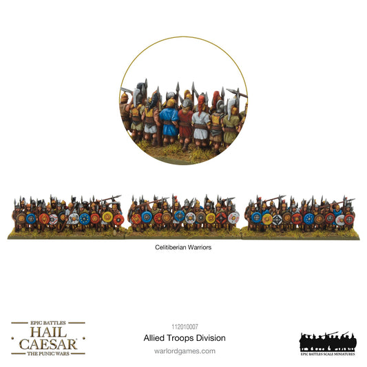 Epic Battles: Hail Caesar - Battles: Allied Troops division