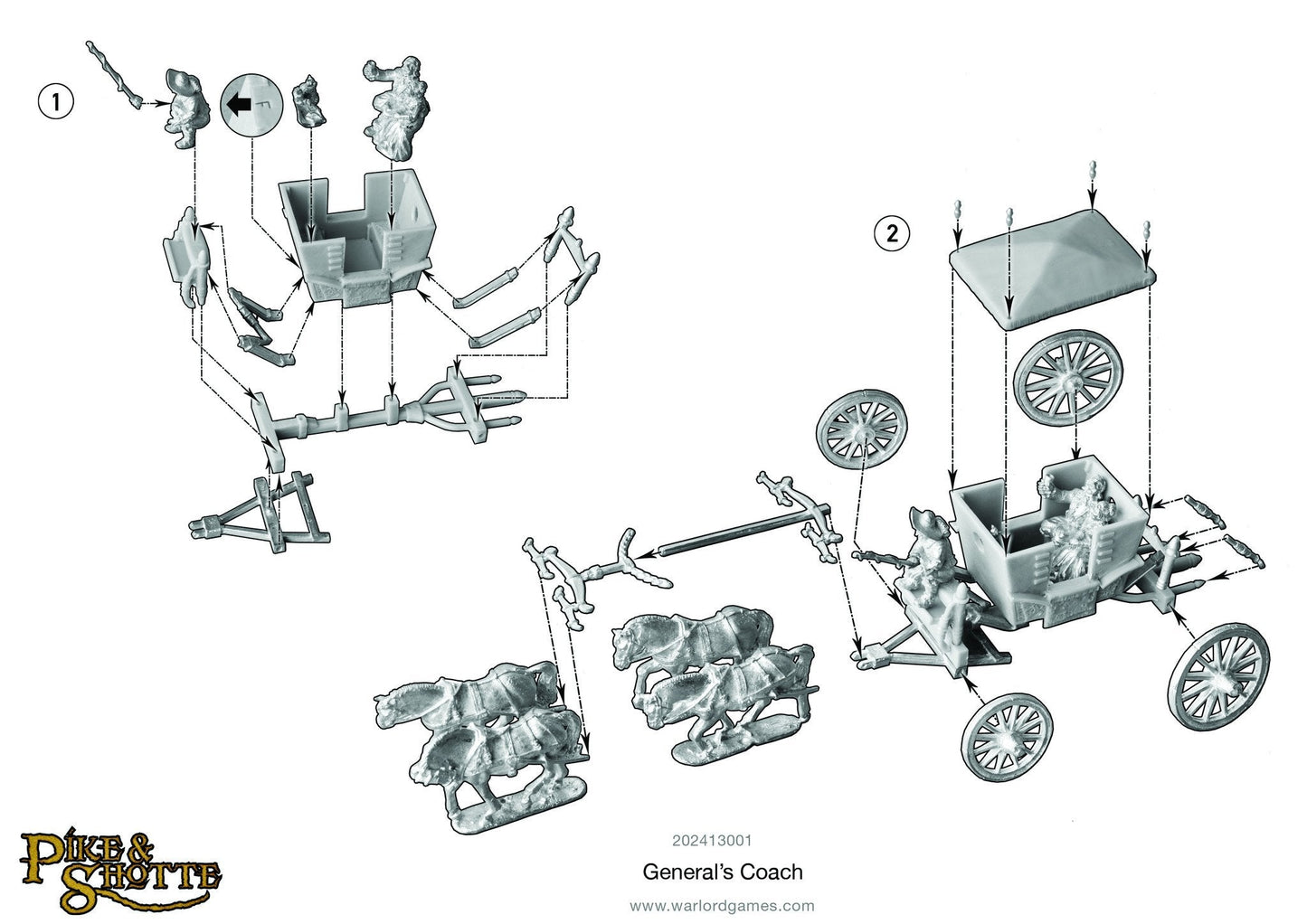 Pike & Shotte: The English Civil Wars & Thirty Years War - General's coach