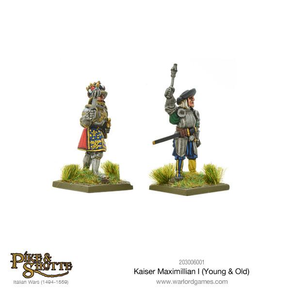 Pike & Shotte: Italian Wars 1494-1559 - Kaiser Maximilian I (Young & Old)