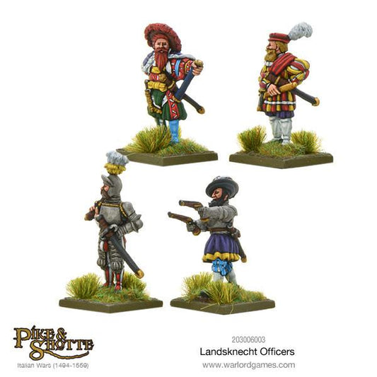 Pike & Shotte: Italian Wars 1494-1559 - Landsknechts officers