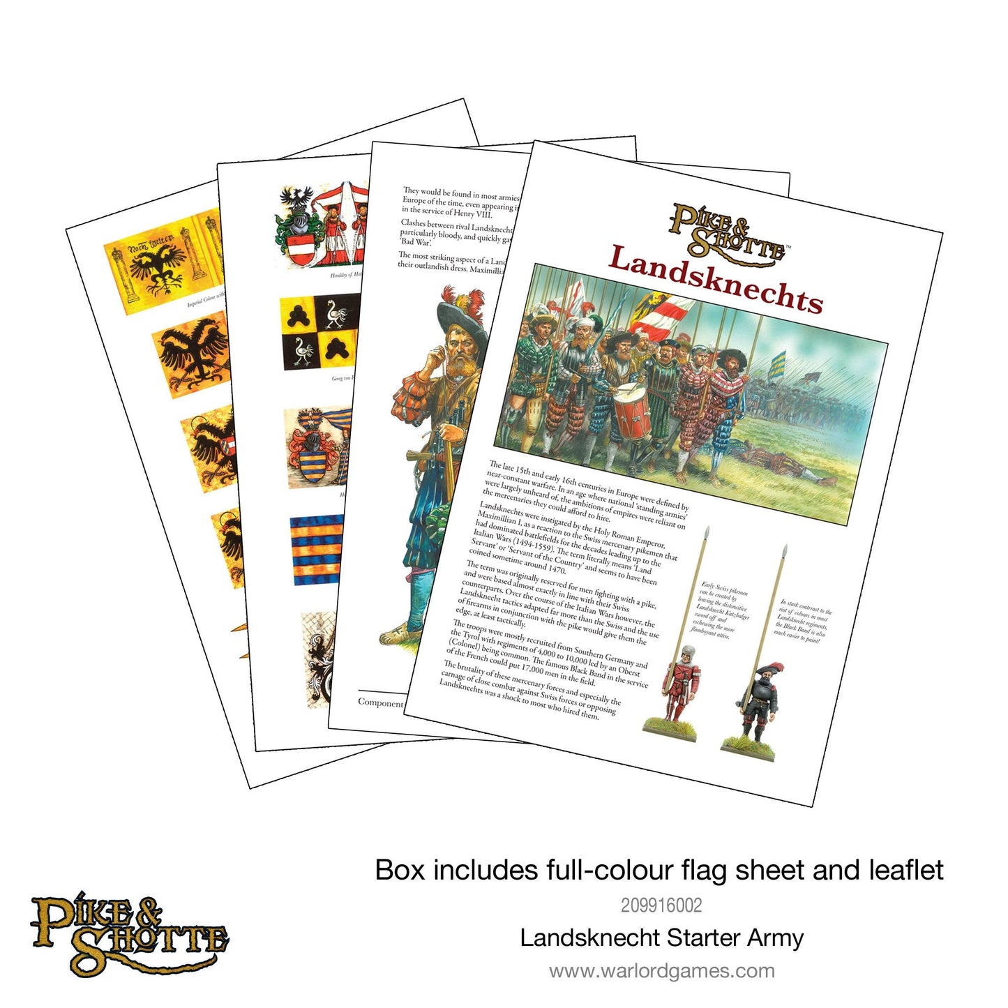 Pike & Shotte: Italian Wars 1494-1559 - Landsknecht Starter Army
