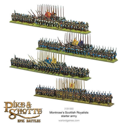 Epic Battles: Pike & Shotte - Battles: Montrose's Scottish Royalists starter army