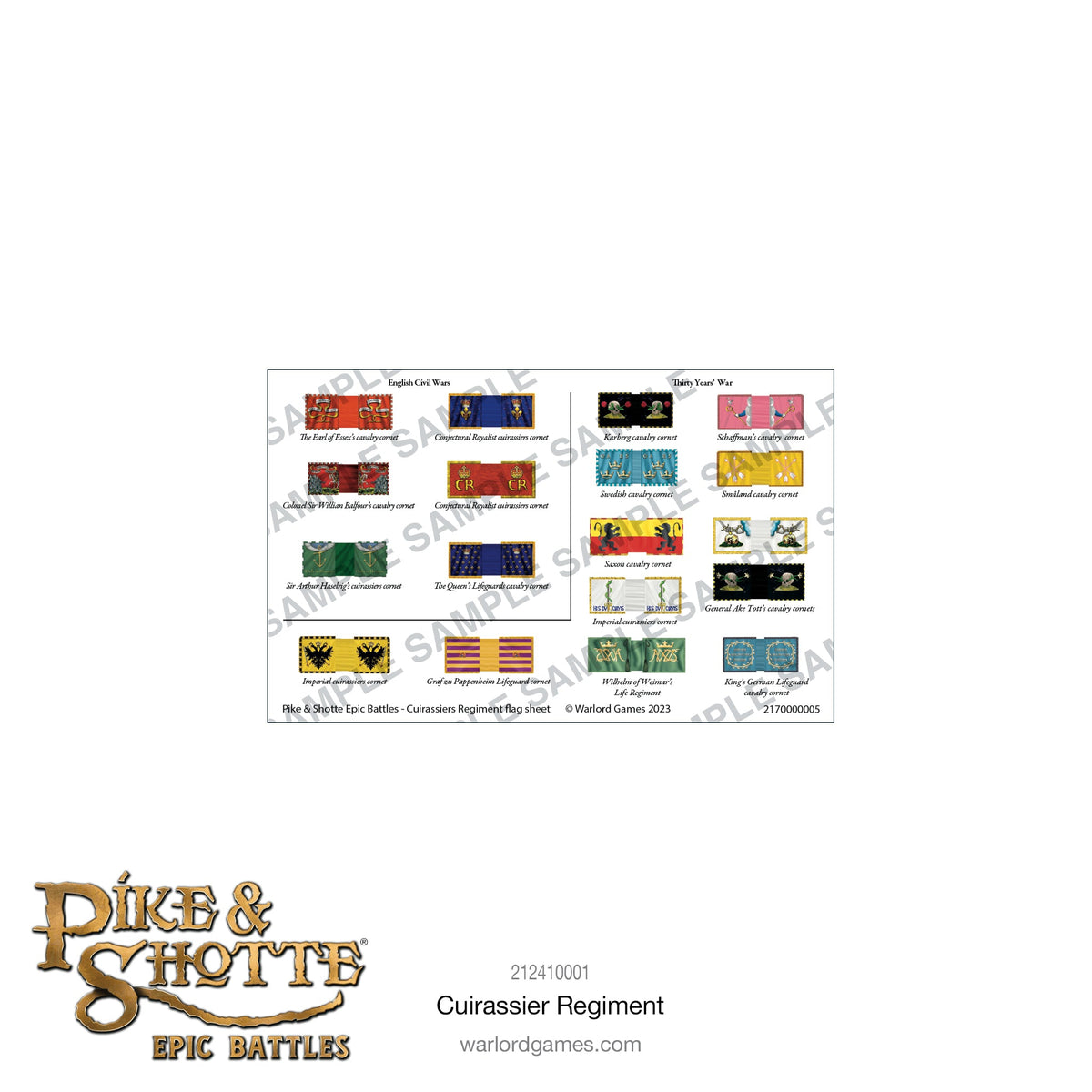 Epic Battles: Pike & Shotte - Battles: Cuirassier Regiment