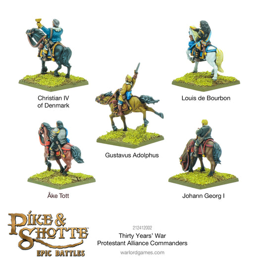 Epic Battles: Pike & Shotte - Battles - Thirty Years War Protestant Alliance Commanders