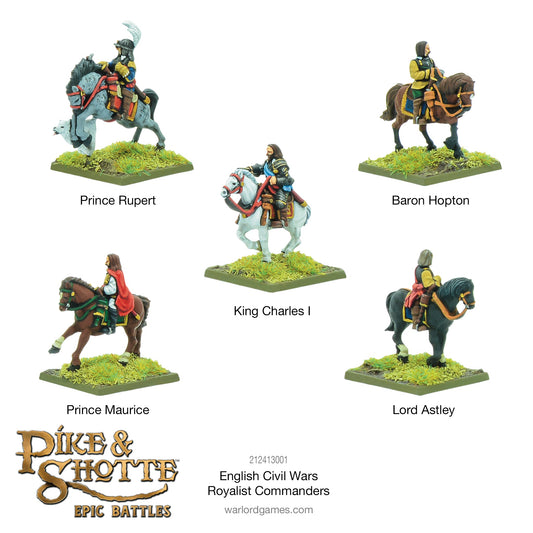 Epic Battles: Pike & Shotte - Battles - English Civil Wars Royalist Commanders