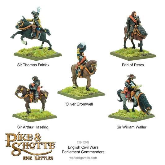Epic Battles: Pike & Shotte - Battles - English Civil Wars Parliament Commanders