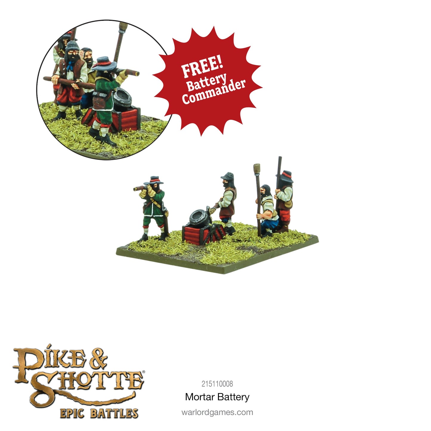 Epic Battles: Pike & Shotte - Battles - Mortar Battery