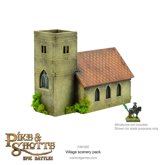 Epic Battles: Pike & Shotte - Battles - Village scenery pack