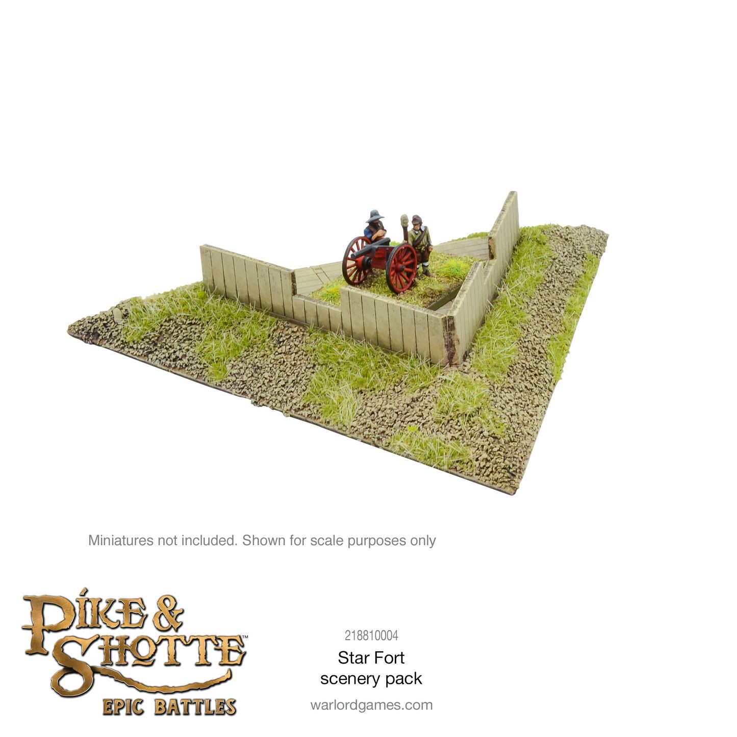 Epic Battles: Pike & Shotte - Battles - Star Fort Scenery Pack