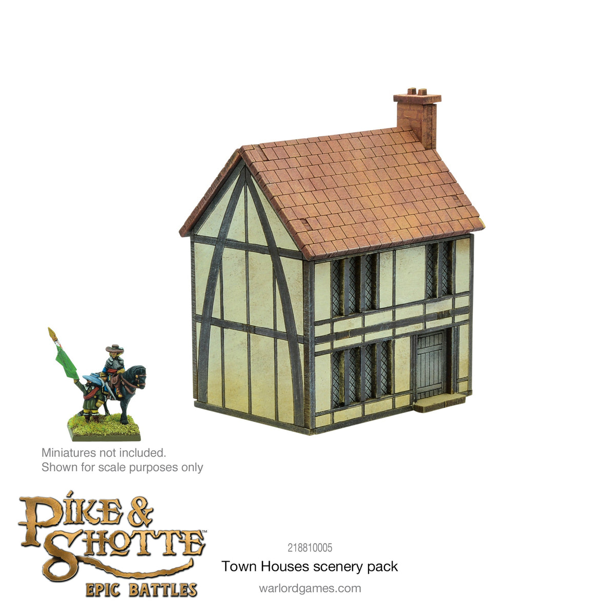 Epic Battles: Pike & Shotte - Battles - Town Houses Scenery Pack