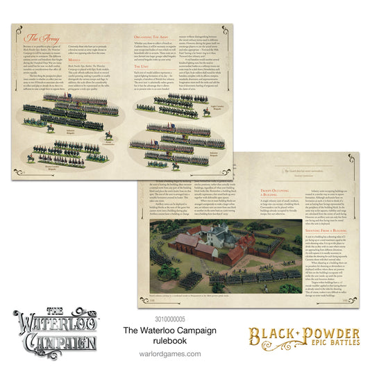 Epic Battles: Waterloo - Battles: The Waterloo Campaign Rulebook
