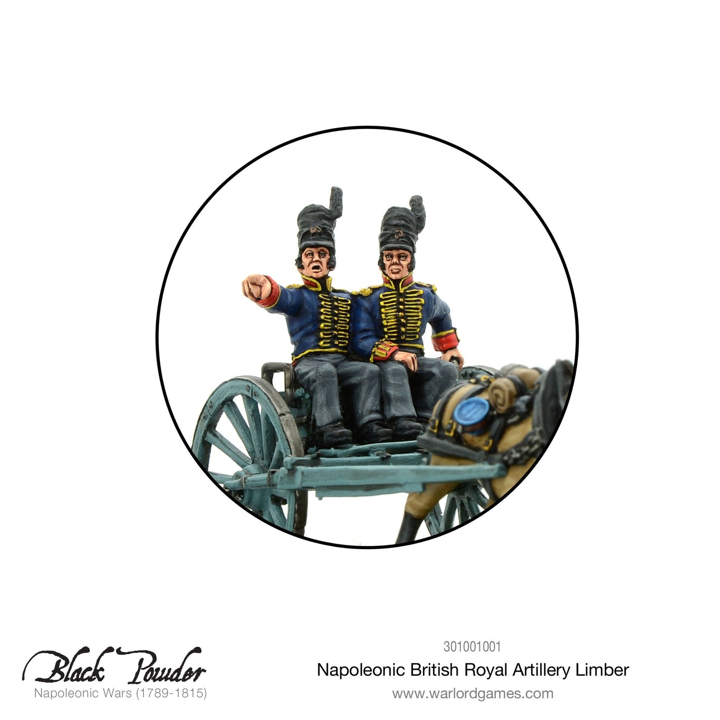 Black Powder: British - Napoleonic British Royal Artillery limber