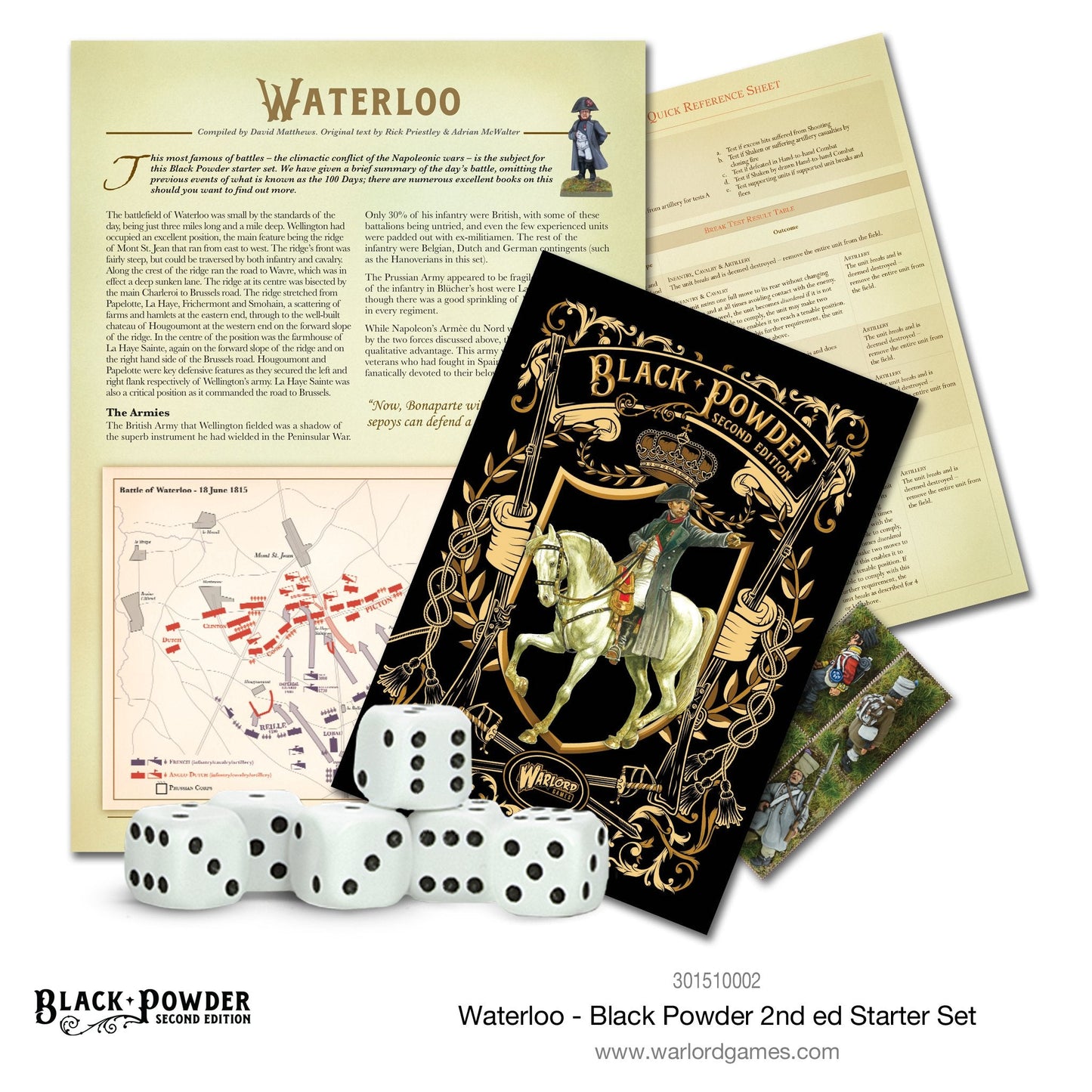 Black Powder: British - Waterloo - Black Powder 2nd edition Starter Set (German Edition)