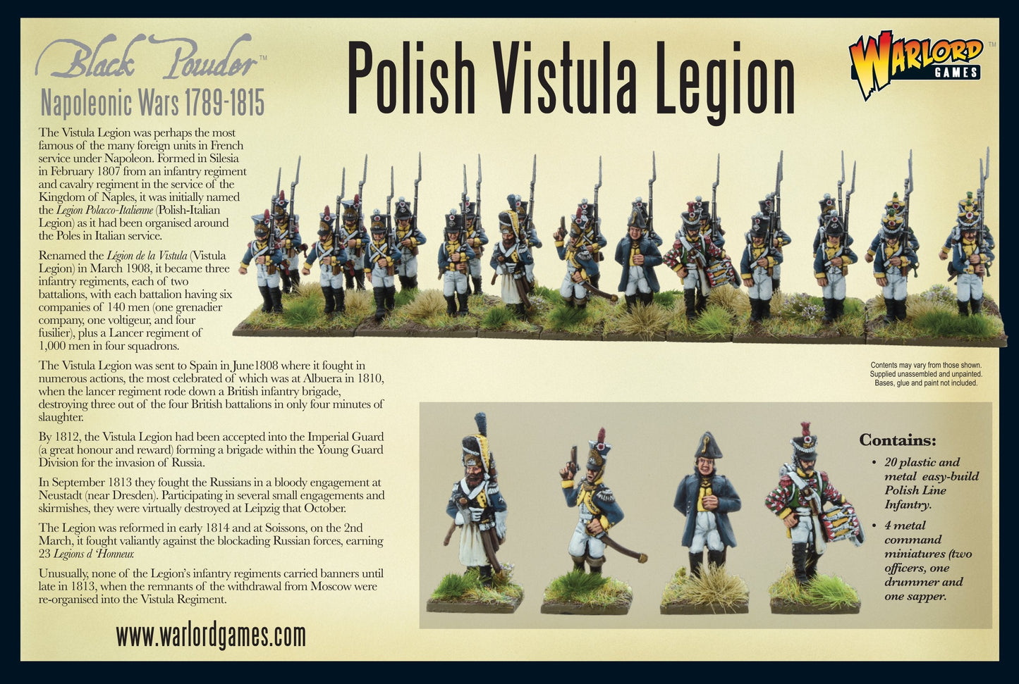 Black Powder: French - Polish Vistula Legion