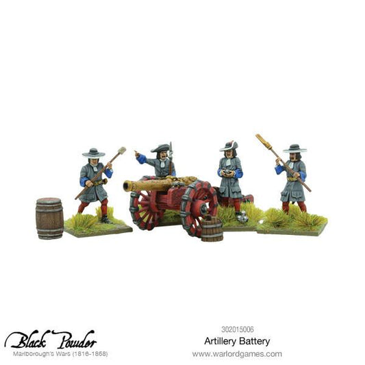 Black Powder: Marlborough's Wars: Artillery battery