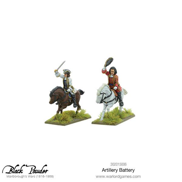 Black Powder: Marlborough's Wars: Artillery battery