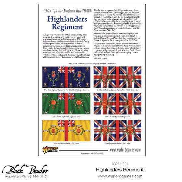 Black Powder: British - Highlanders Regiment