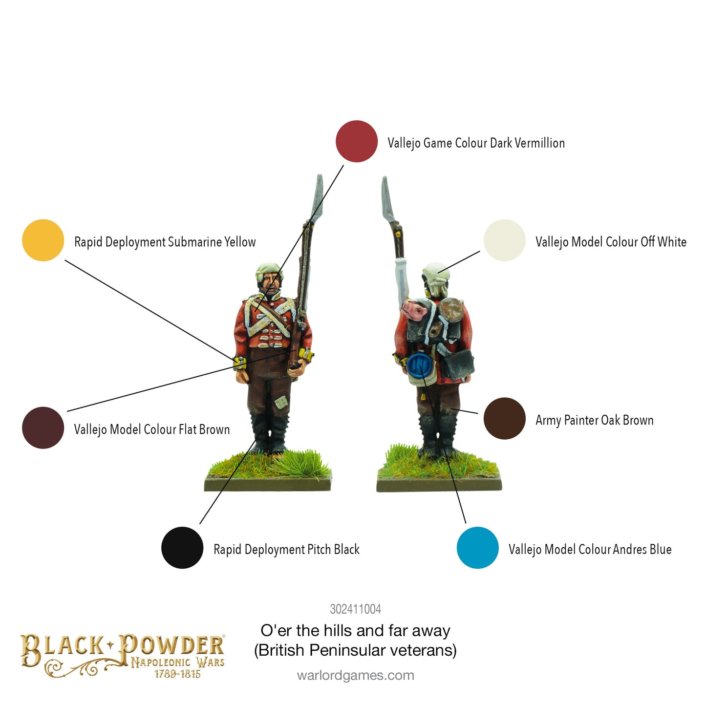 Black Powder: British - O'er the hills and far away (British Peninsular veterans)