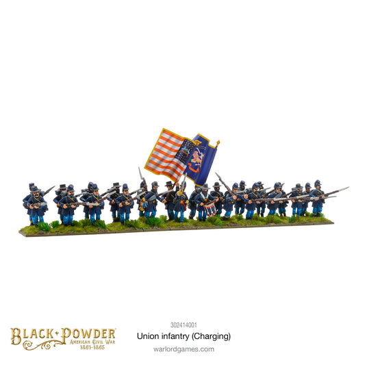 Black Powder: American Civil War: Infantry Regiment Charging
