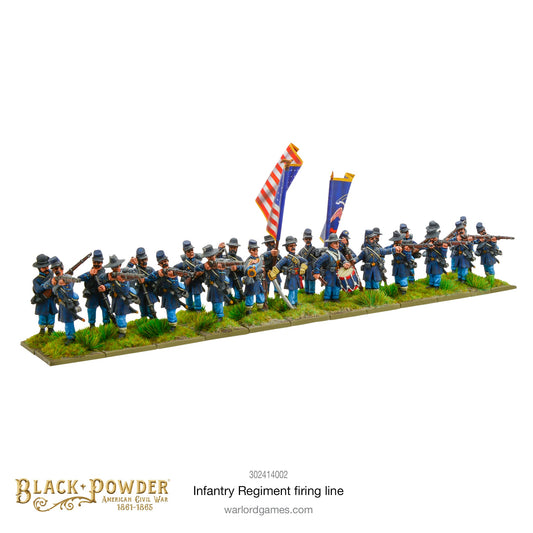 Black Powder: American Civil War: Infantry Regiment Firing Line
