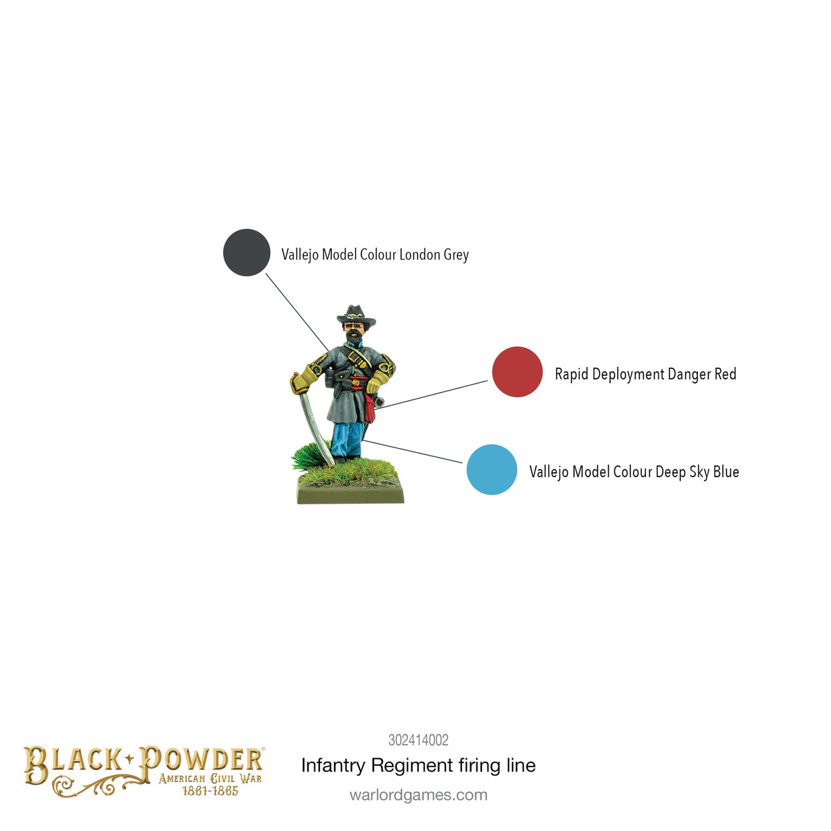 Black Powder: American Civil War: Infantry Regiment Firing Line