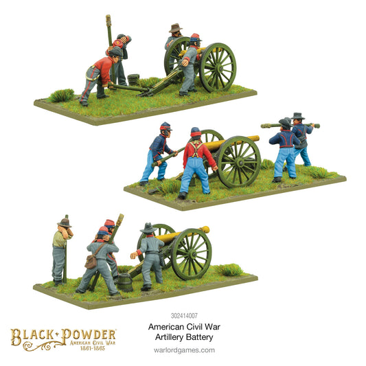 Black Powder: American Civil War: Artillery battery