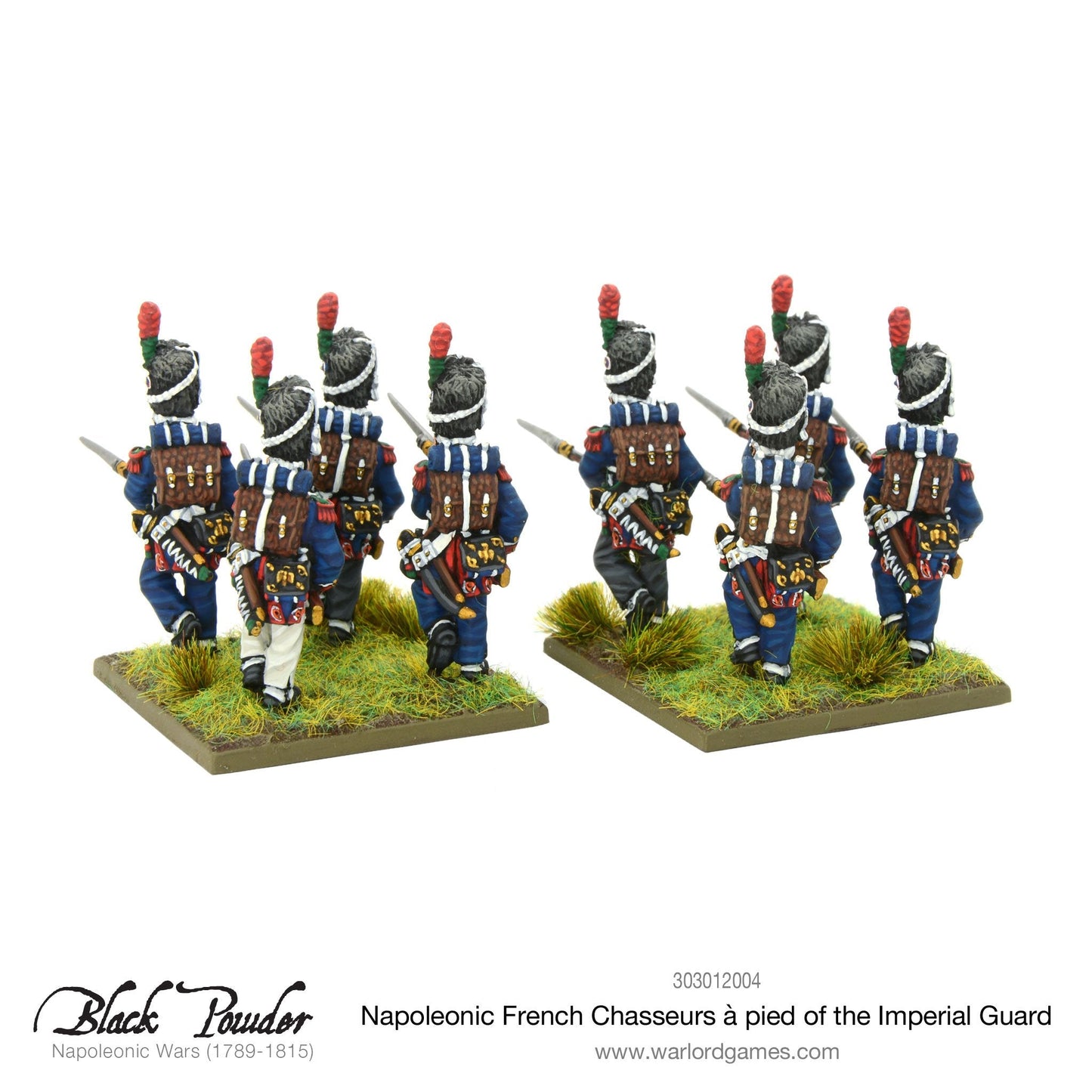 Black Powder: French - Napoleonic French Chasseurs a Pied of the Imperial Guard