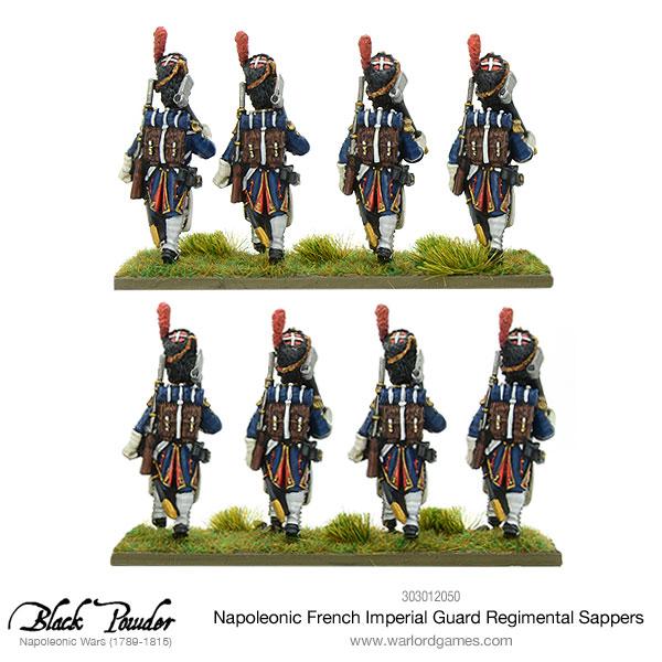 Black Powder: French - Napoleonic French Imperial Guard Regimental Sappers