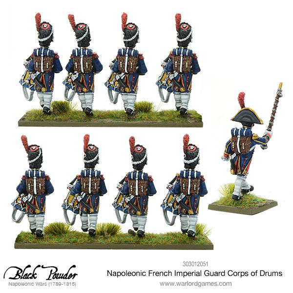 Black Powder: French - Napoleonic French Imperial Guard Corps of Drums