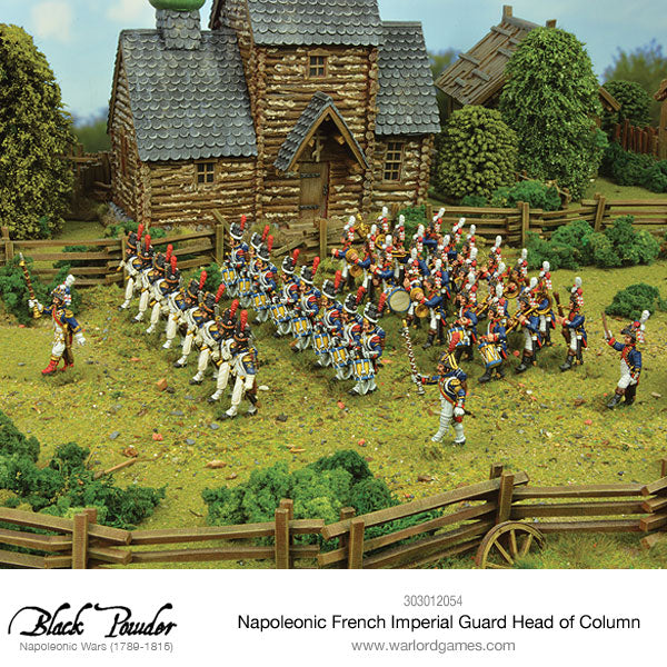 Black Powder: French - Napoleonic French Imperial Guard Head of Column