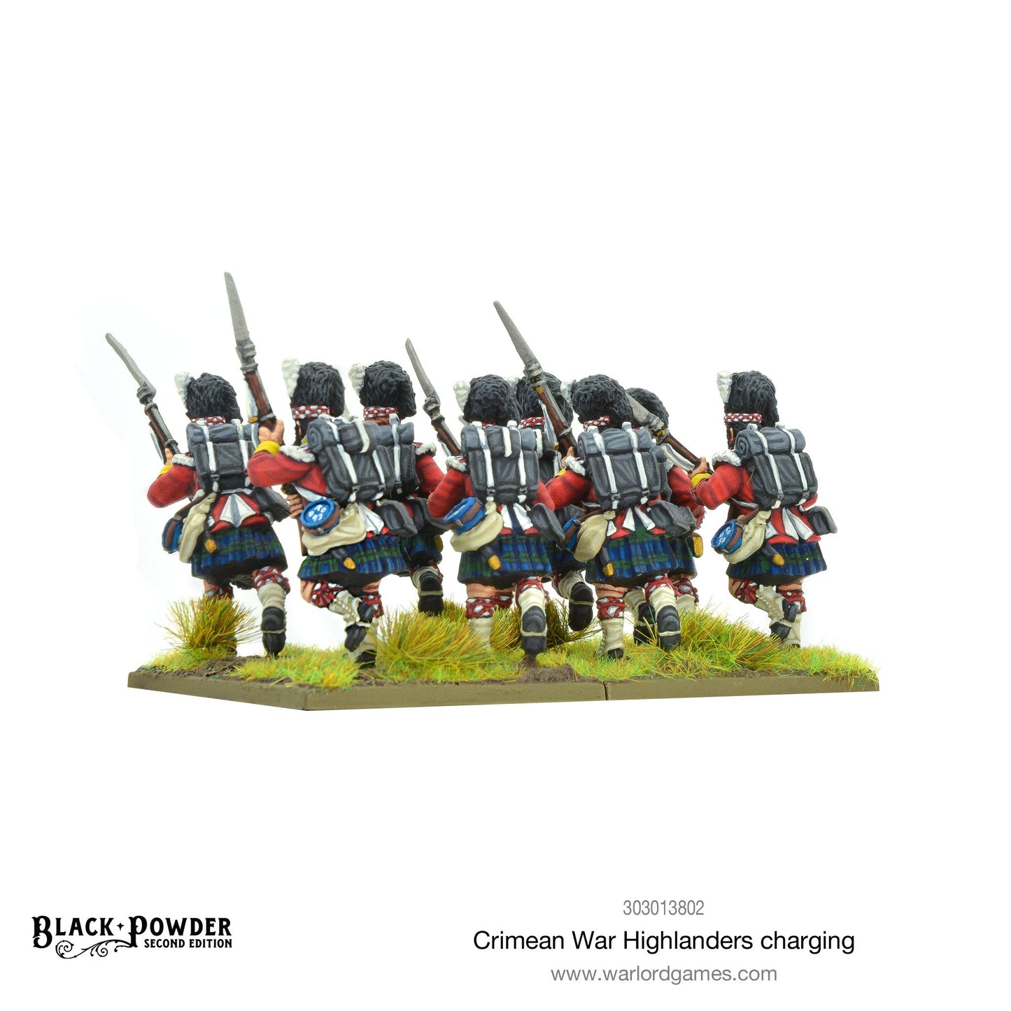 Black Powder: Crimean War Highlanders charging