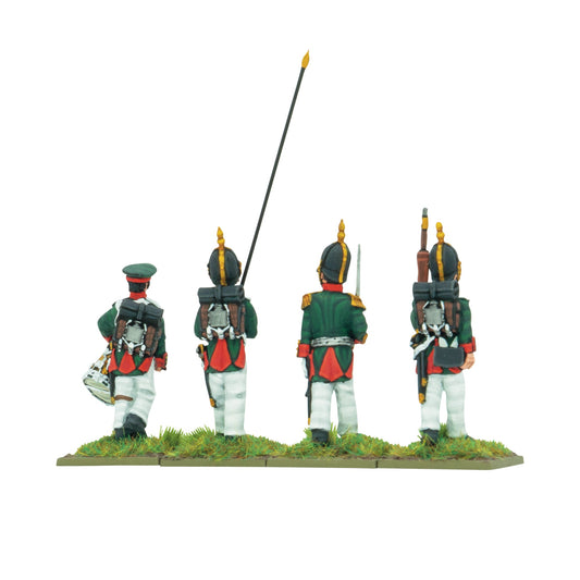 Black Powder: Crimean War Russian infantry in summer dress command
