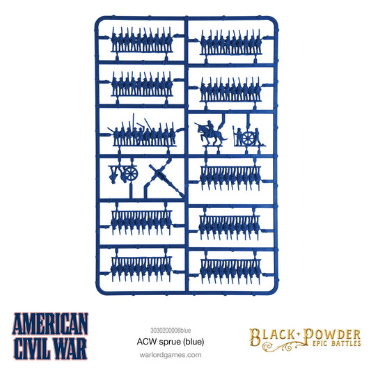 Epic Battles: American Civil War - ACW sprue blue
