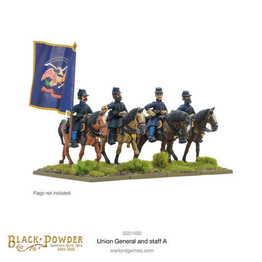 Black Powder: ACW Union General and staff A