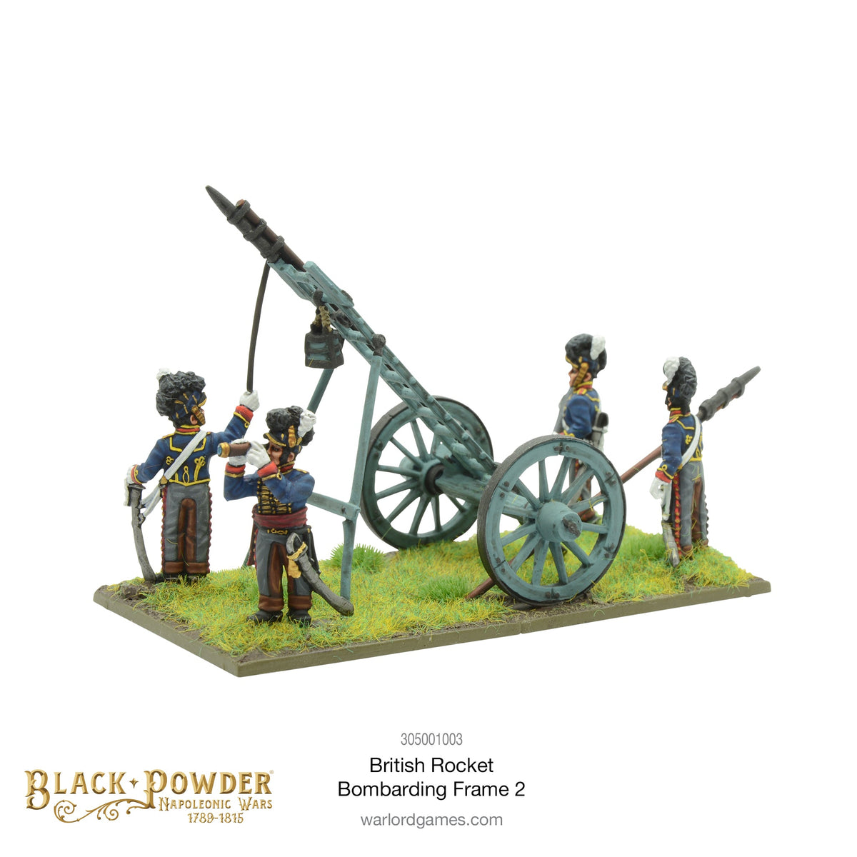 Black Powder: British - Napoleonic British Rocket Bombarding Frame 2