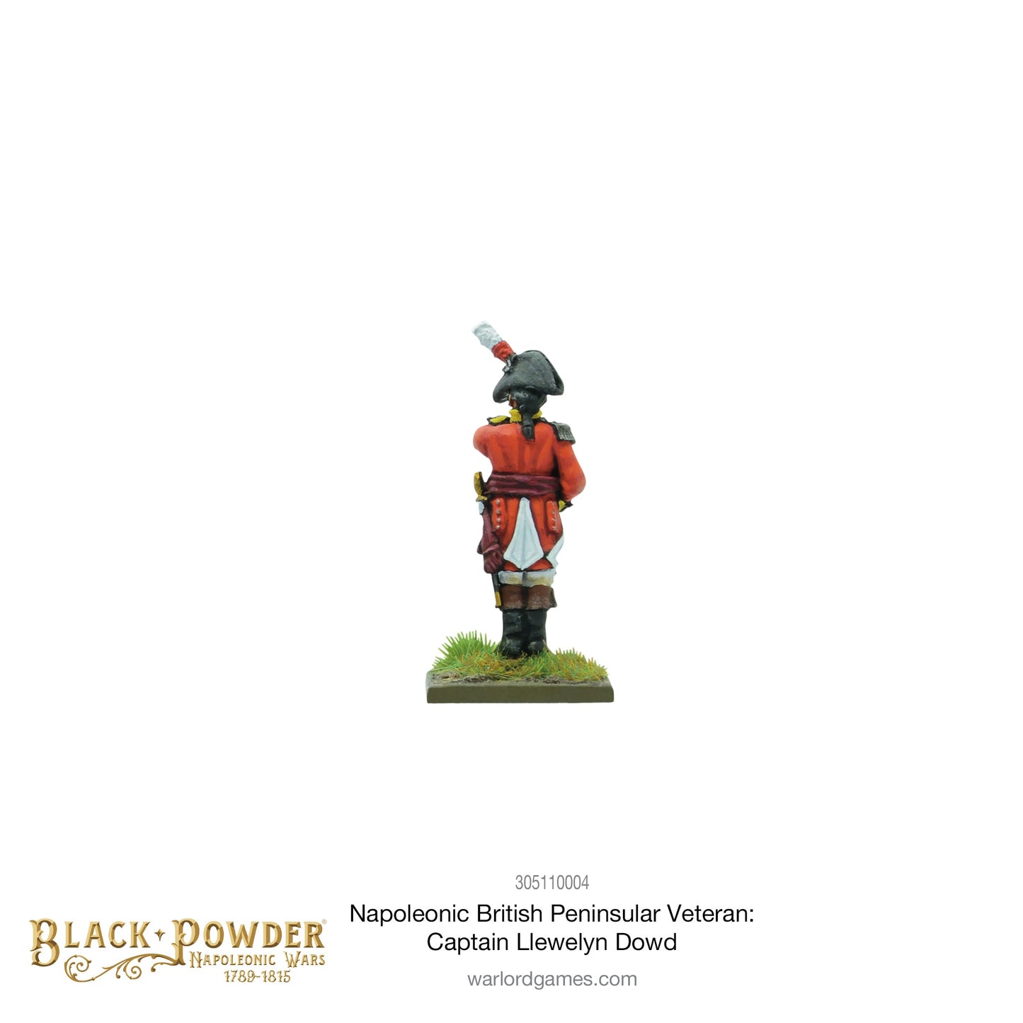 Black Powder: British - Napoleonic British Peninsular Veteran: Captain Llewelyn Dowd