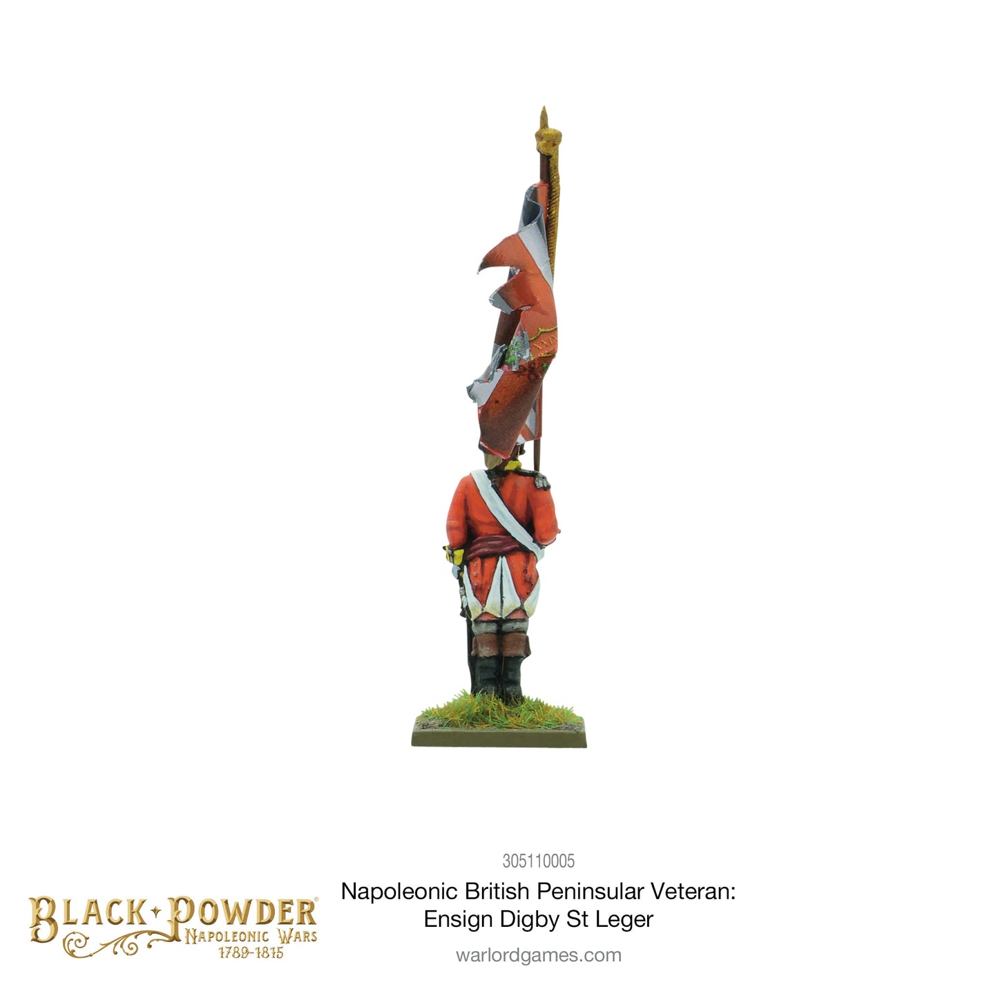 Black Powder: British - Napoleonic British Peninsular Veteran: Ensign Digby St.Leger
